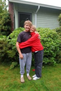 Best Friends-Rhys and his sister