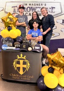 Doran Rivero with Family (brother NCAA signing)