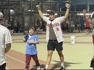 Sharing his love for the game